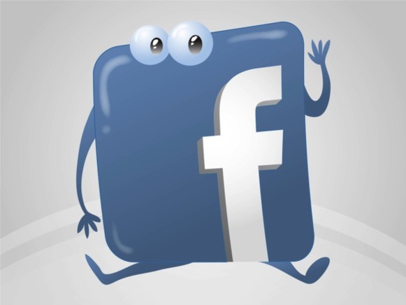581x436 Facebook Logo Cartoon Vector Free Download