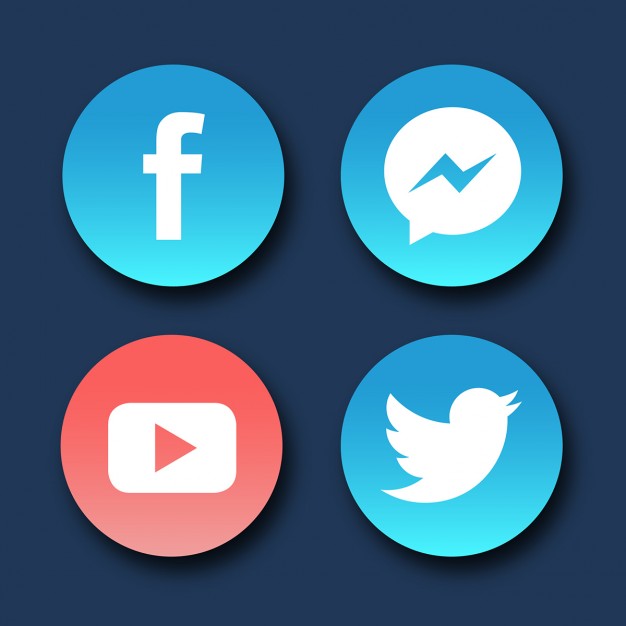 626x626 Facebook Messenger Icon Vector