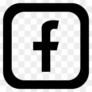 300x300 Black Facebook Logo