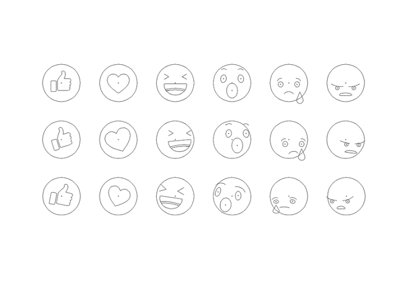 800x600 Facebook Reactions Free
