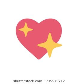 260x280 Iphone Shine Heart Emoji Sign Icon With The Sparkle Star, Emoji