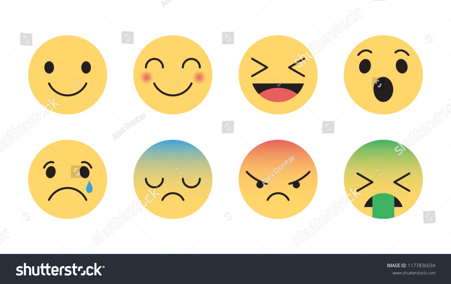 Facebook Reactions Vector at Vectorified.com | Collection of Facebook ...