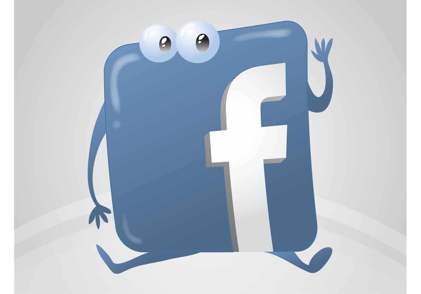 Facebook Logo Cartoon 1400x980 Facebook Logo Cartoon