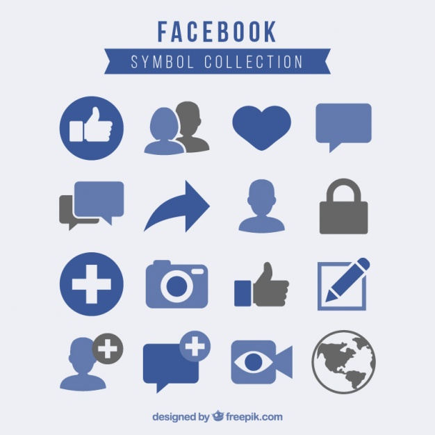 Vector Facebook Icon 626x626 Vector Facebook Icon