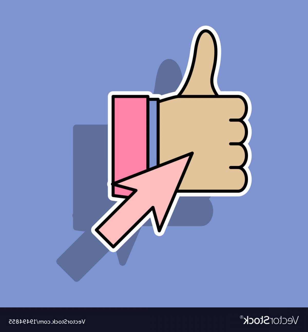 1200x1296 Finger Facebook Vector Savoyuptown