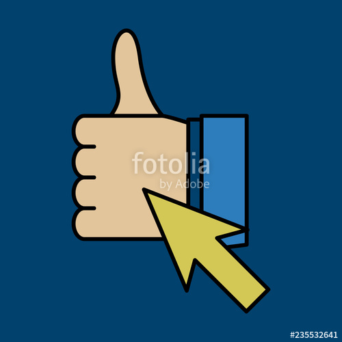 500x500 Thumbs Up Like Social Network