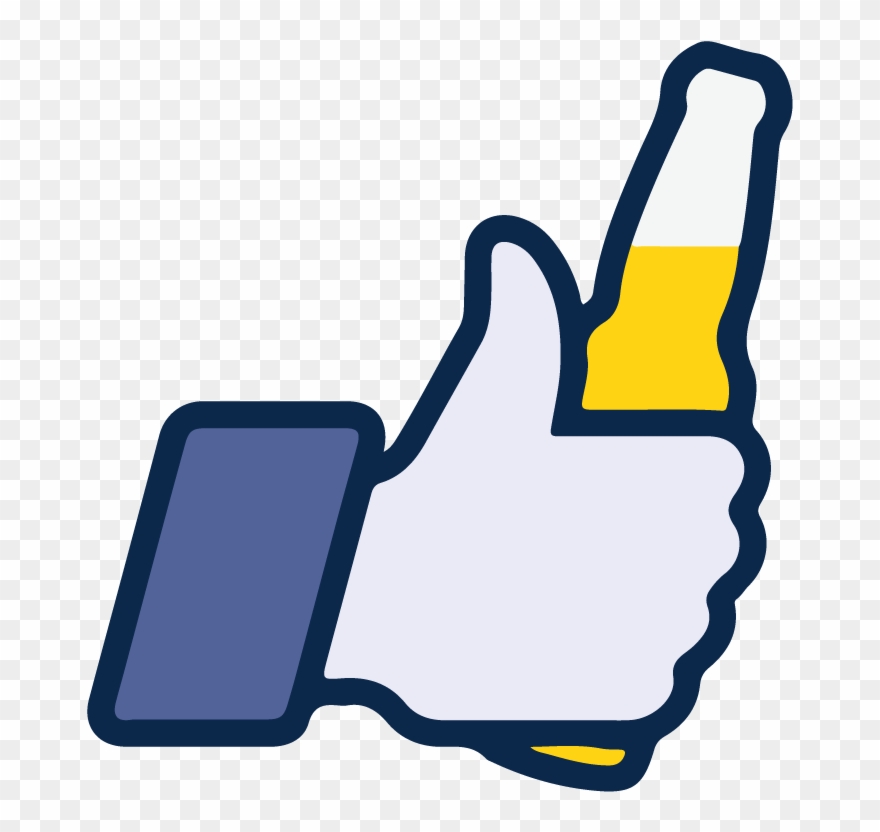 880x832 Facebook Like Beer Icon Vector Logo Thumbs Up