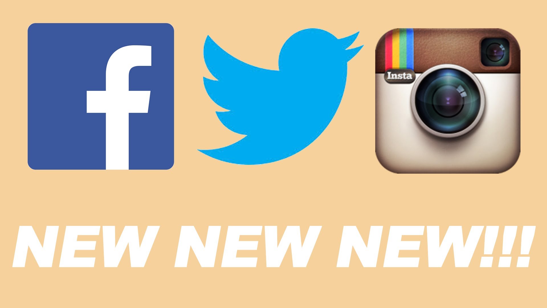 1920x1080 Facebook Twitter Instagram Icons Images