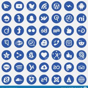 Facebook Twitter Instagram Vector