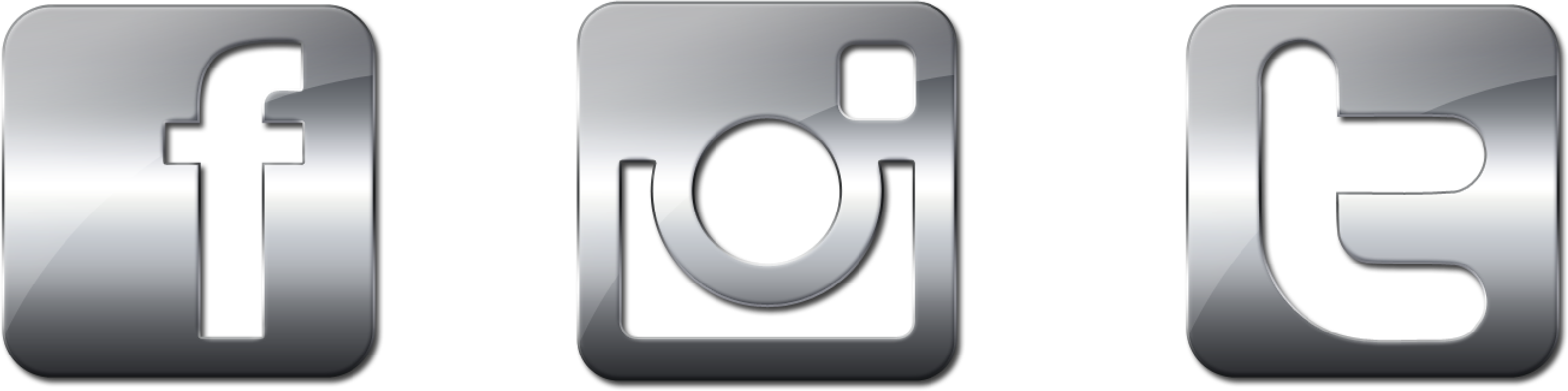 Download Hd Facebook Twitter Instagram Vector 2630x656 Download Hd Facebook Twitter Instagram Vector