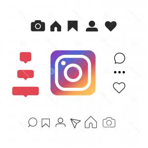 Social Media Logotype Vector Icons Colorful Facebook Instagram 300x300 Social Media Logotype Vector Icons Colorful Facebook Instagram