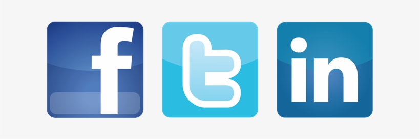 820x271 Facebook And Twitter Icons Vector