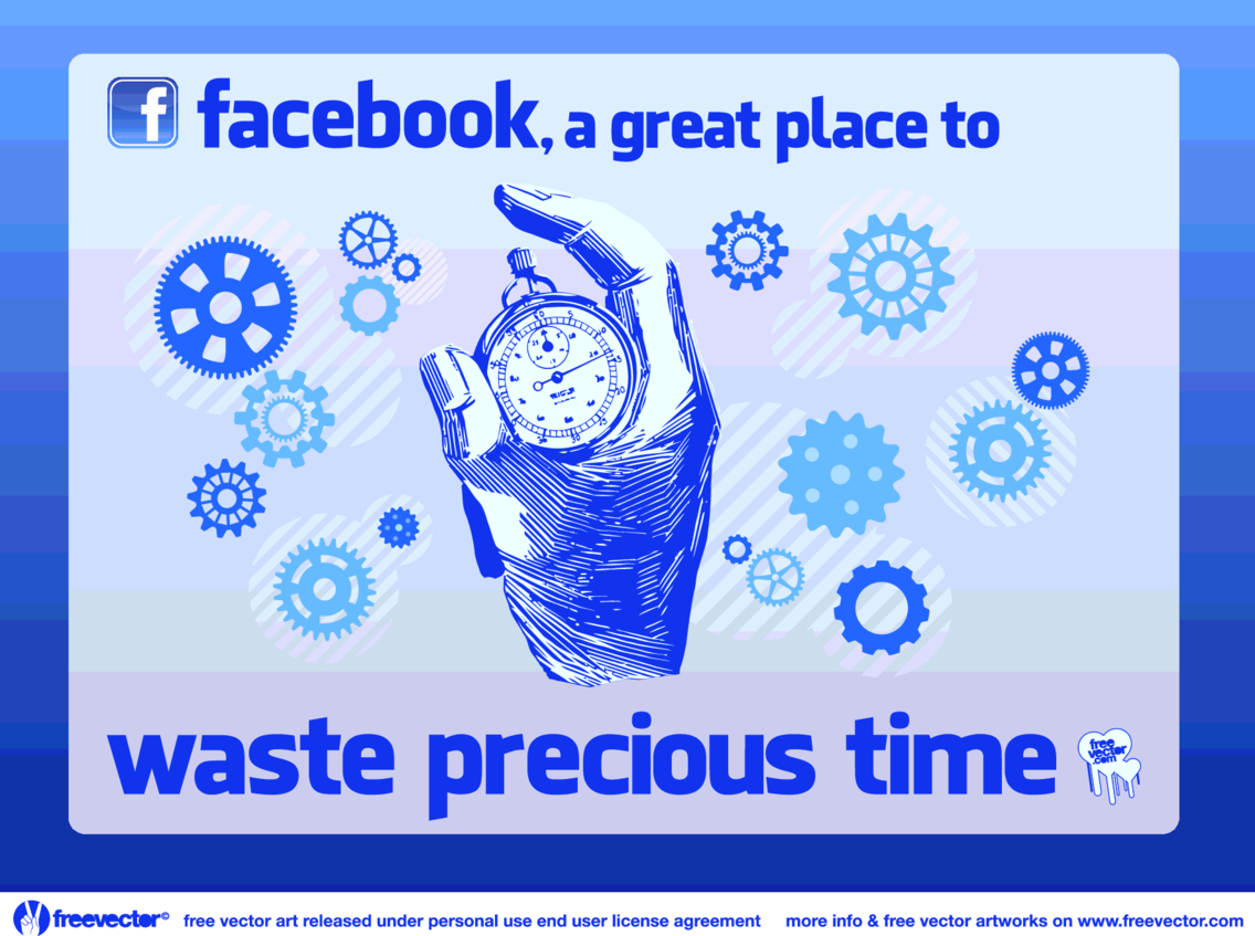 1136x847 Facebook Time Freevectors