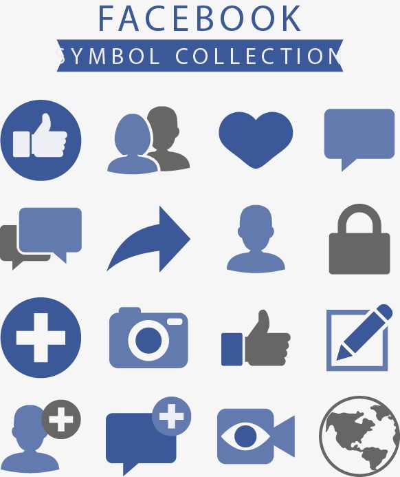 582x693 Facebook Icon Combination, Like, Arrow, Camera Png Clipart Image