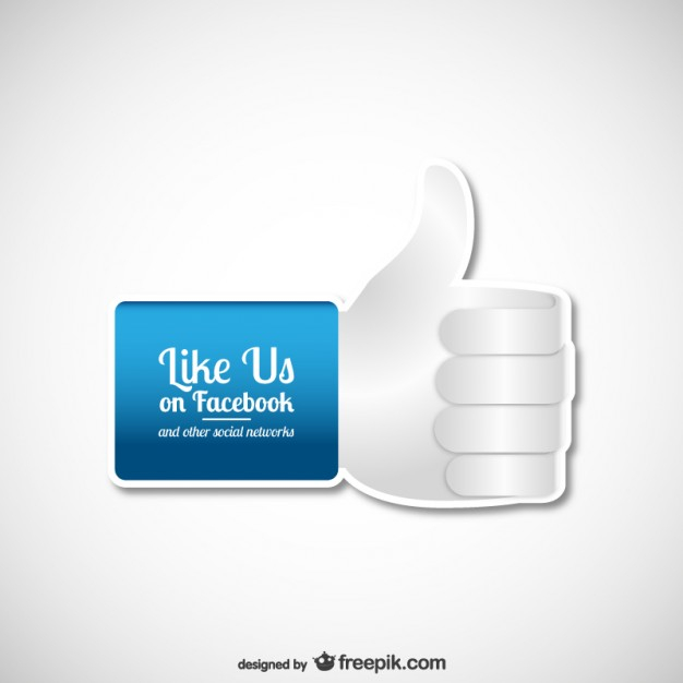 626x626 Like Us On Facebook Vector