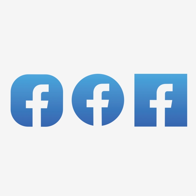 640x640 New Vector Facebook Vector Social Media Icon Collection Template