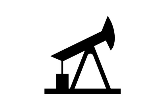 Factory Monochrome Icon Vector Graphic 580x386 Factory Monochrome Icon Vector Graphic