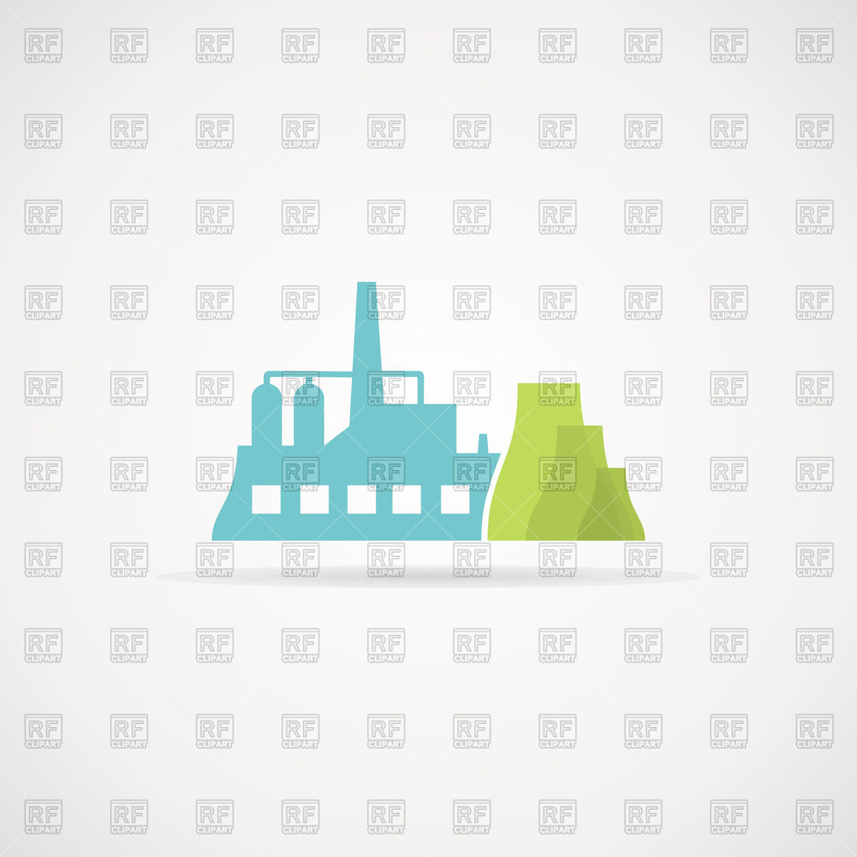 Industrial Factory Icon Vector Image Of Architecture, Buildings 1200x1200 Industrial Factory Icon Vector Image Of Architecture, Buildings