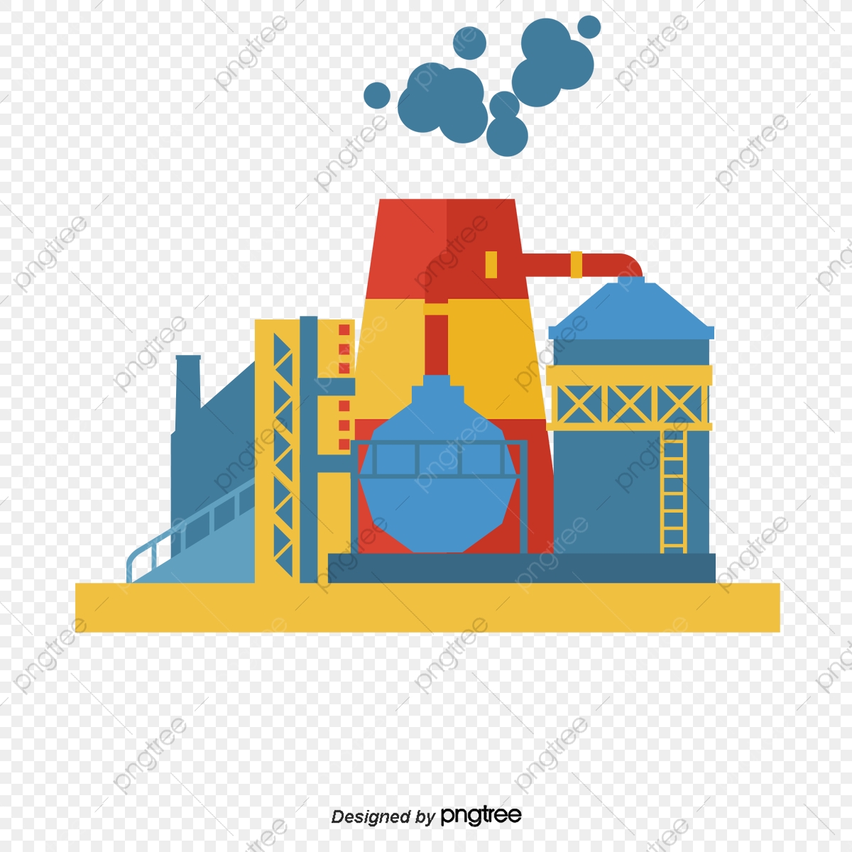 1200x1200 Factory Building, Factory Vector, Building Vector Png And Vector
