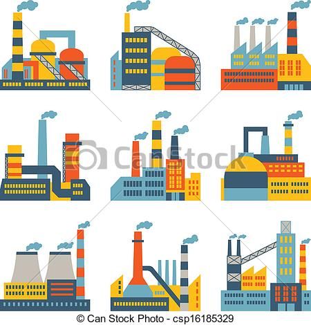 450x470 Factory Vector