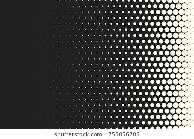 390x280 Halftone Dots Vector Black And White Circles Halftone Background