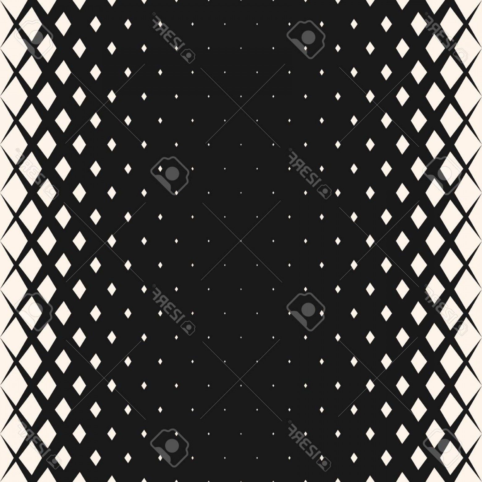 1560x1560 Photostock Vector Vector Geometric Halftone Seamless Pattern