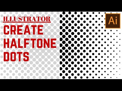 480x360 Halftone Dot Pattern In Illustrator