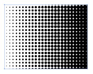 300x238 Vector Halftone In Illustrator Illustration Info Graphic