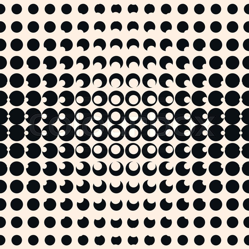 800x800 Vector Geometric Halftone Seamless Stock Vector Colourbox