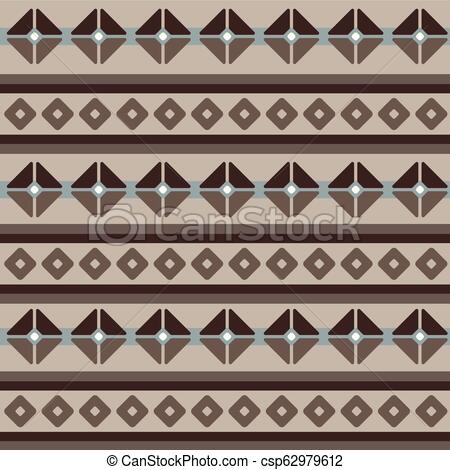 450x470 Fair Isle Brown Beige Blue Geometric Seamless Pattern Fair Isle