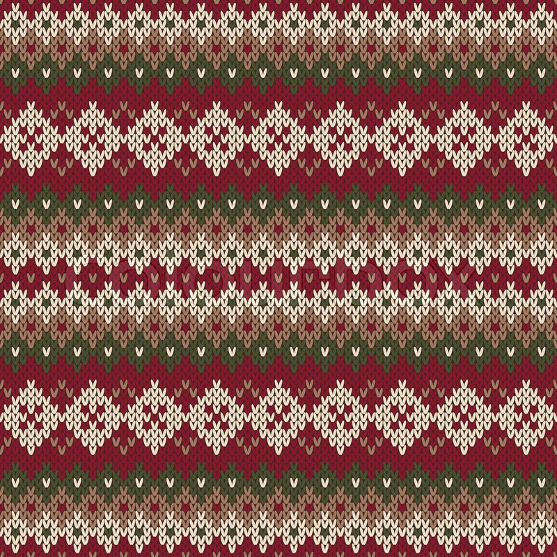 800x800 Christmas Sweater Design Seamless Stock Vector Colourbox