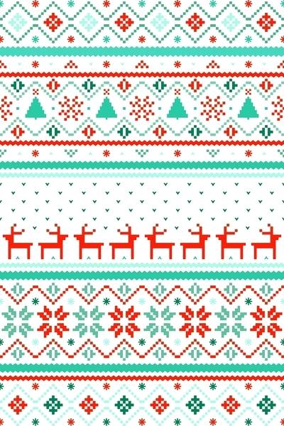 400x600 Fair Isle Print Vector Stephanielahart