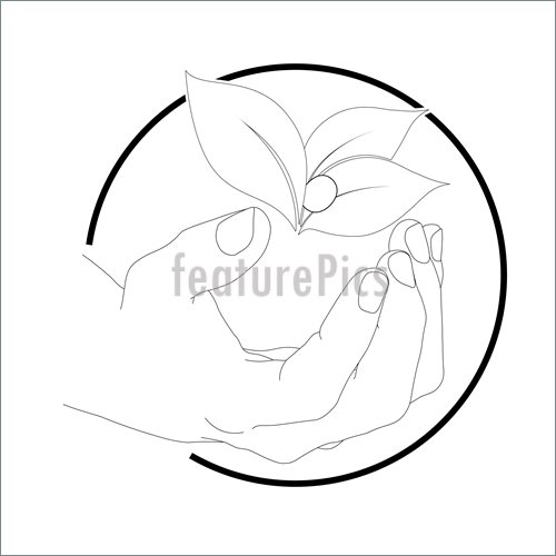 500x500 Fair Trade Vector Logo Stock Illustration