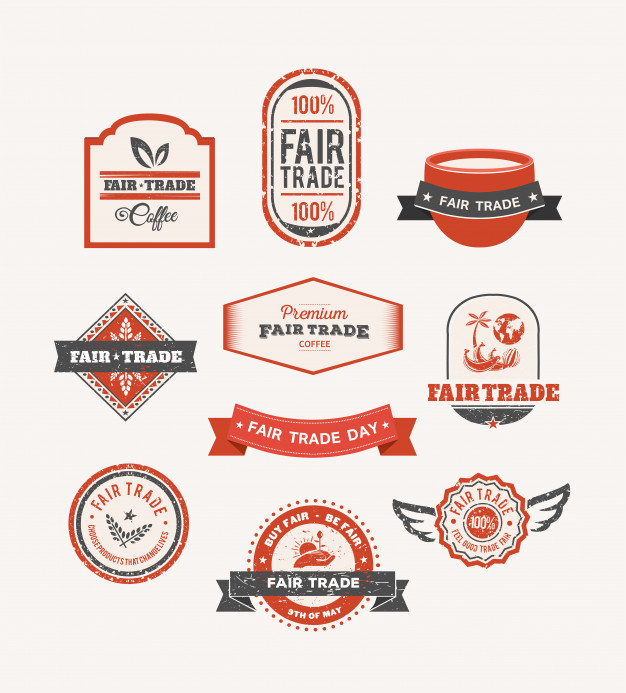 626x693 Fair Trade Vector Photo Premium Download
