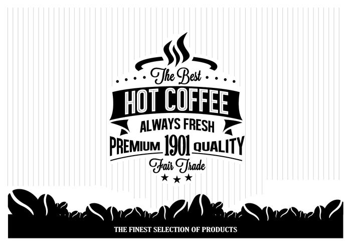 700x490 Hot Coffee Minimalist Vector