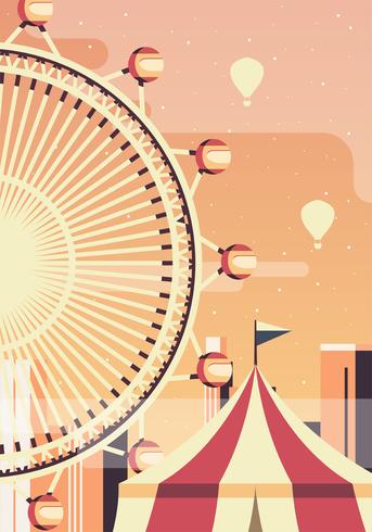 343x490 County Fair Vector Design
