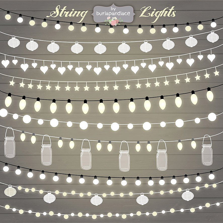 Fairy Lights Vector at Vectorified.com | Collection of Fairy Lights ...