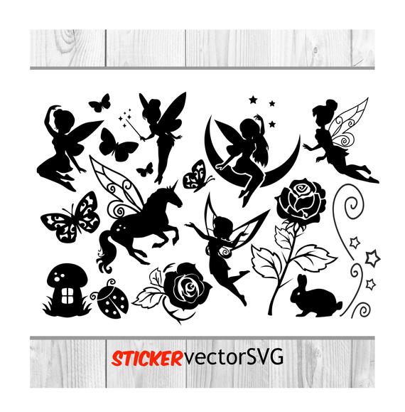 570x579 Fairies Fairies Vector Fairy Tale World Fairy Etsy
