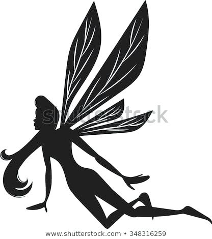 416x470 Fairy Silhouette Free Vector Art Image Rykka