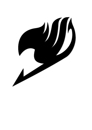 353x500 Fairy's Tail Silhouette
