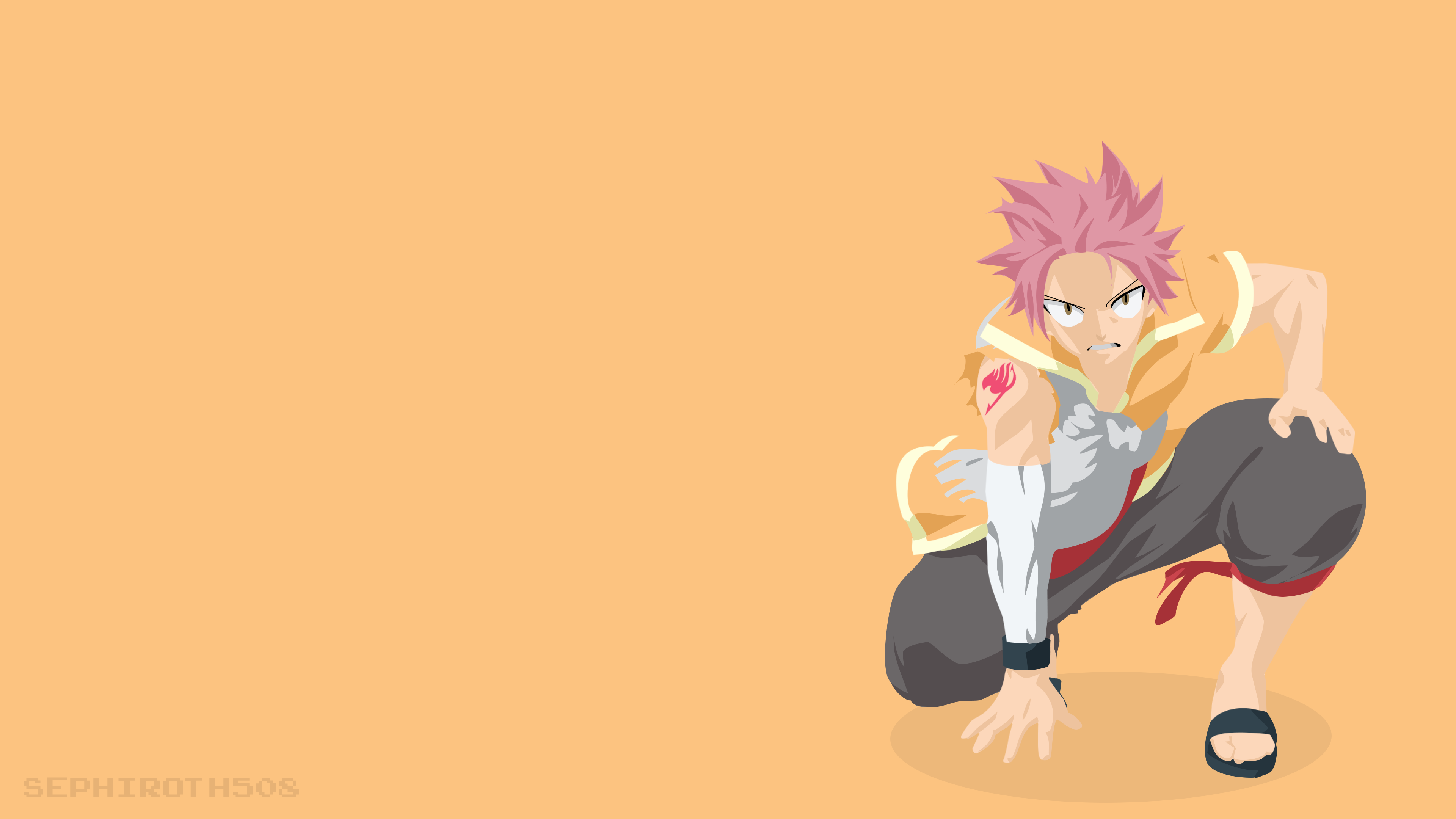 3840x2160 Natsu Dragneel