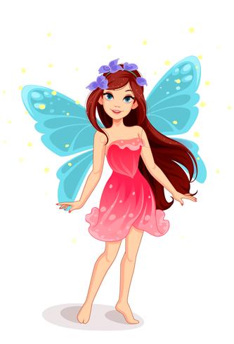 Cute Little Fairy Vector 333x490 Cute Little Fairy Vector