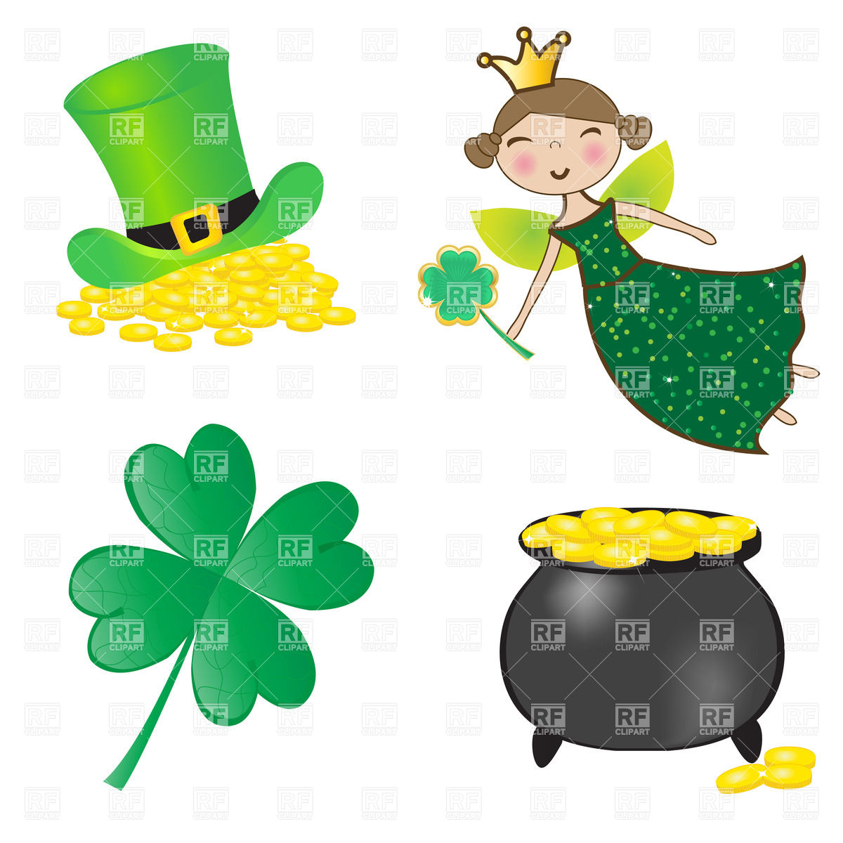 St Patrick's Day Symbols 1200x1200 St Patrick's Day Symbols