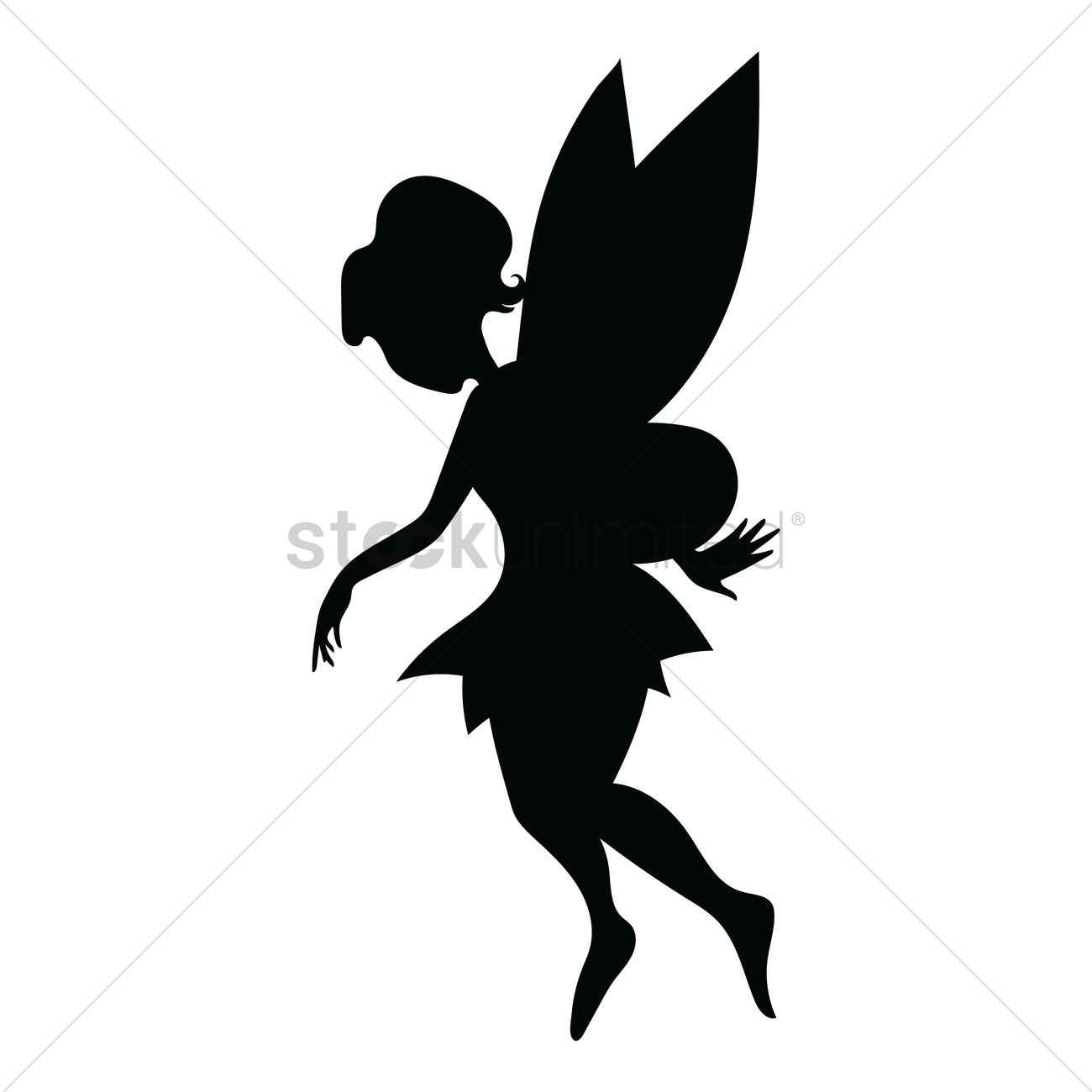 1300x1300 Fairy Vector Image