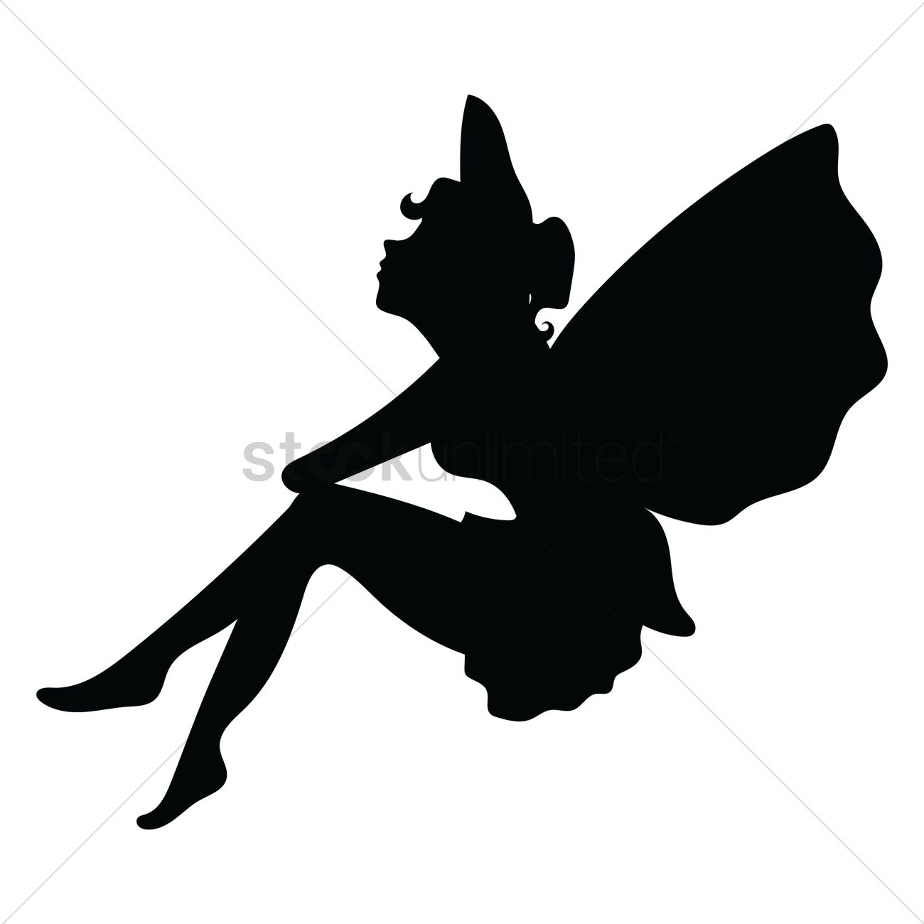 1300x1300 Fairy Vector Image