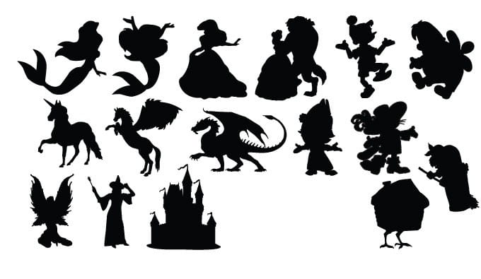 680x395 Fairytale Vector Silhouettes Free Graphics Uihere