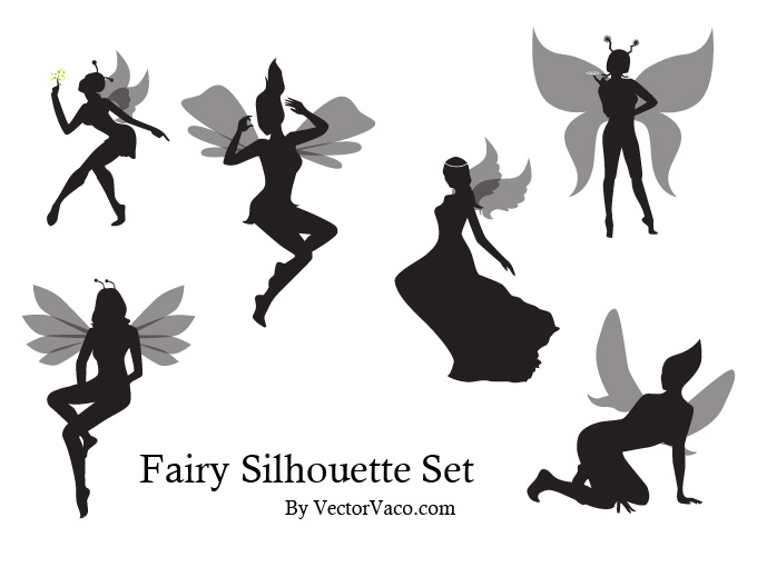680x510 Fairy Silhouette Free Vector Free Vectors Ui Download