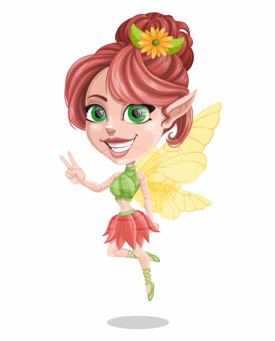 Cute Fairy Vector Cartoon Character Aka Frida The Flower 920x1141 Cute Fairy Vector Cartoon Character Aka Frida The Flower