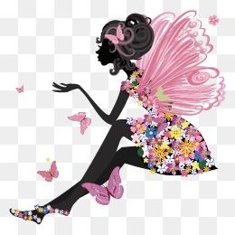 Flower Fairy, Wing Png Transparent Clipart Image 260x260 Flower Fairy, Wing Png Transparent Clipart Image