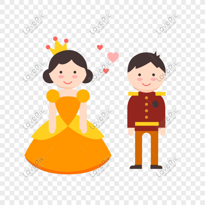 Fairy Tale Princess And Prince Hand Drawn Vector Png Image Picture 860x860 Fairy Tale Princess And Prince Hand Drawn Vector Png Image Picture